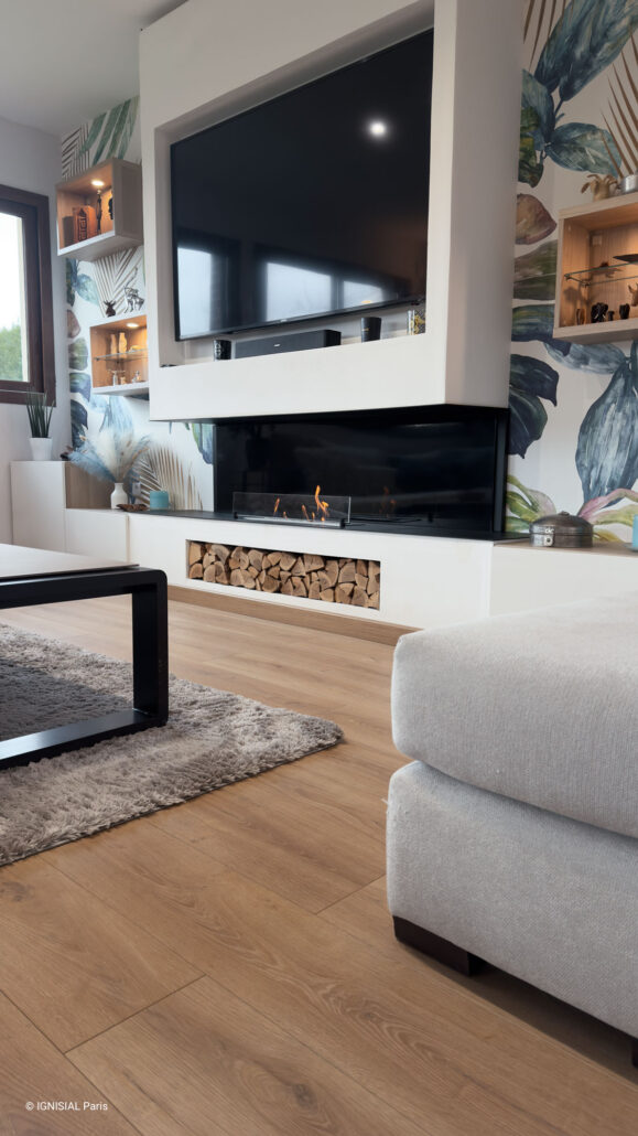 Inspiration ethanol fireplace IGNISIAL Paris