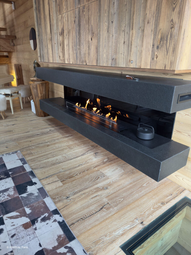 Inspiration ethanol fireplace IGNISIAL Paris