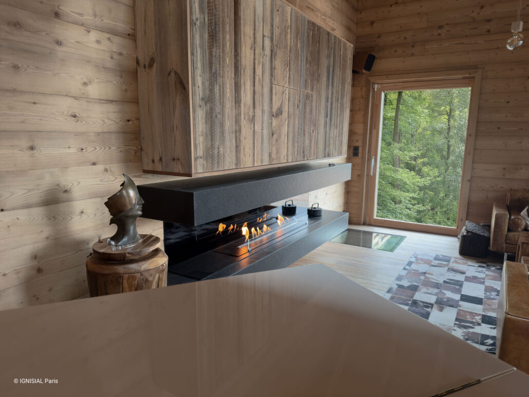 Inspiration ethanol fireplace IGNISIAL Paris