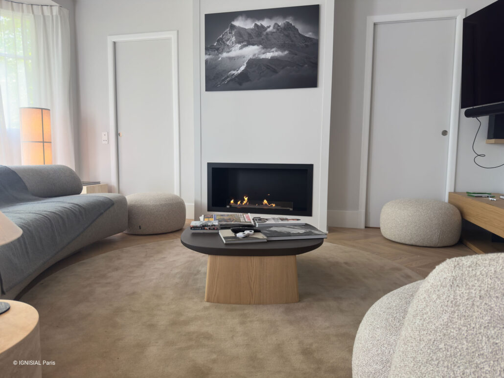 Inspiration ethanol fireplace IGNISIAL Paris